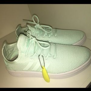 Mint green adidas shoes size 7